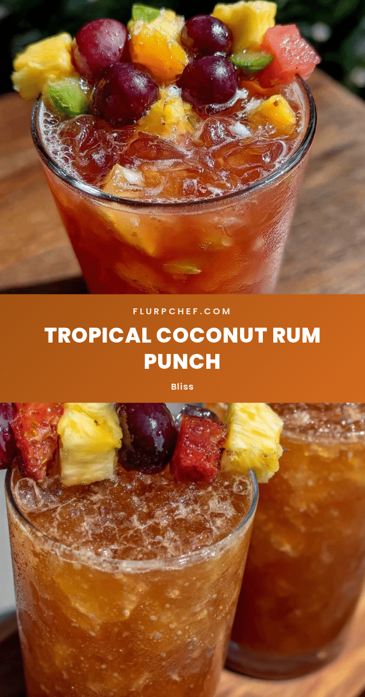 coconut rum punch recipe