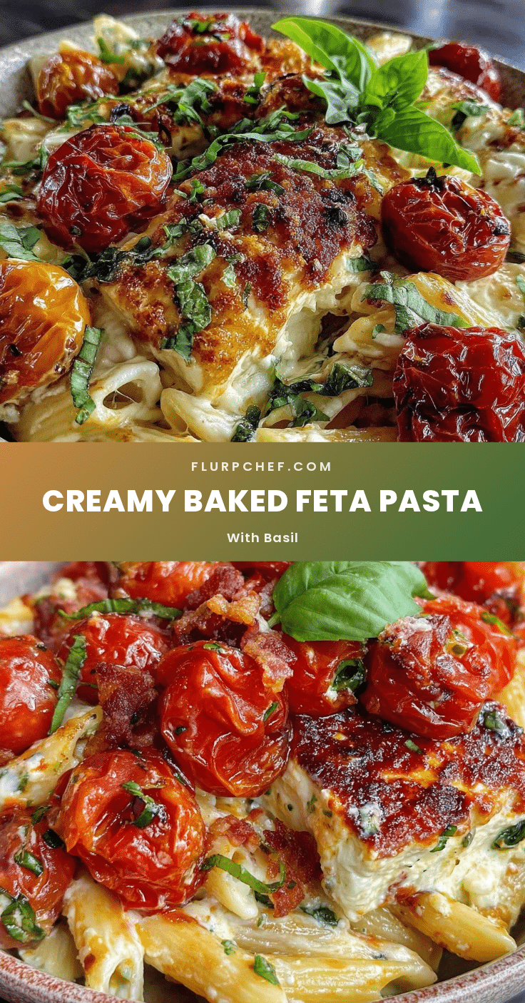creamy baked feta pasta recipe
