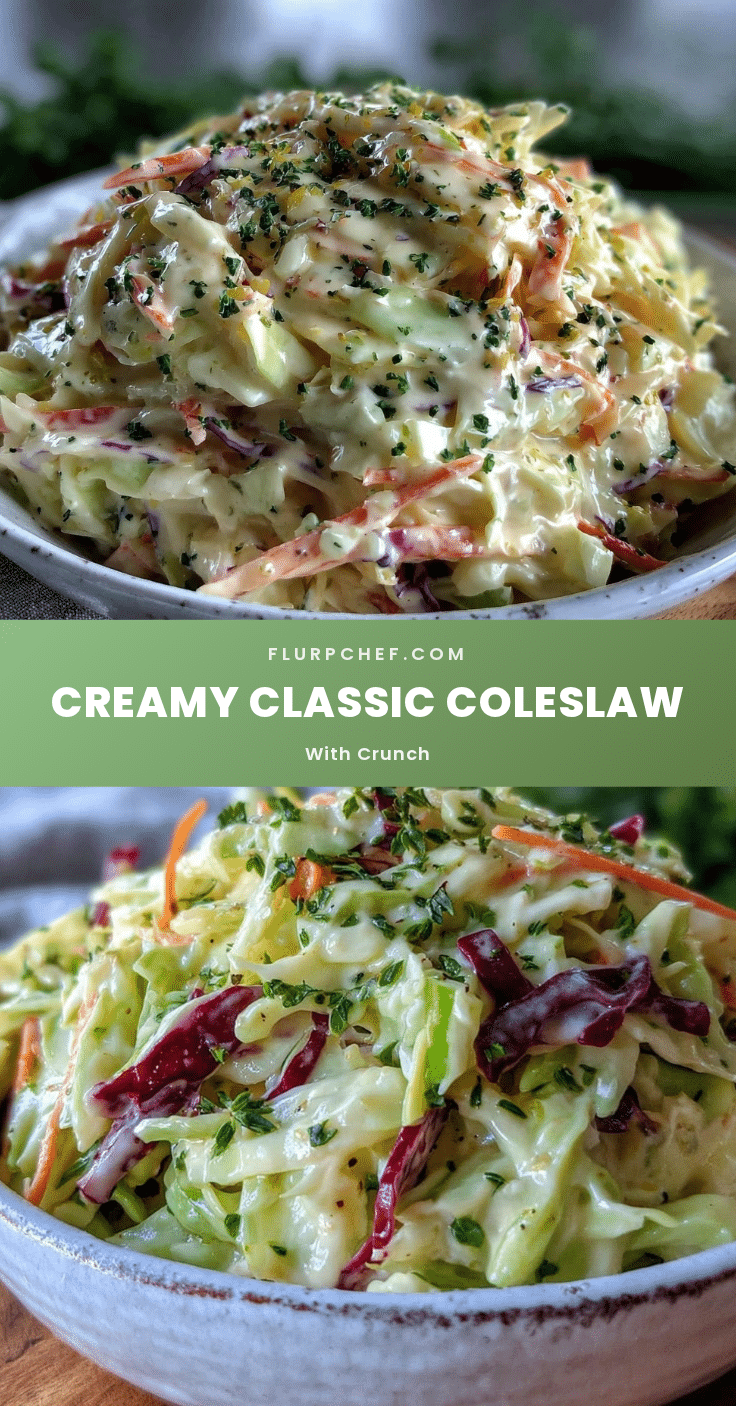 creamy classic coleslaw recipe
