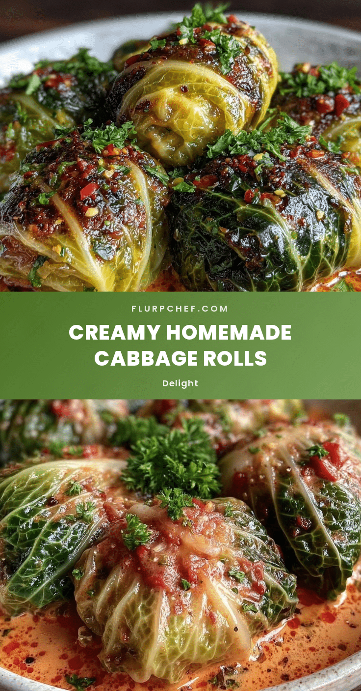 creamy homemade cabbage rolls recipe