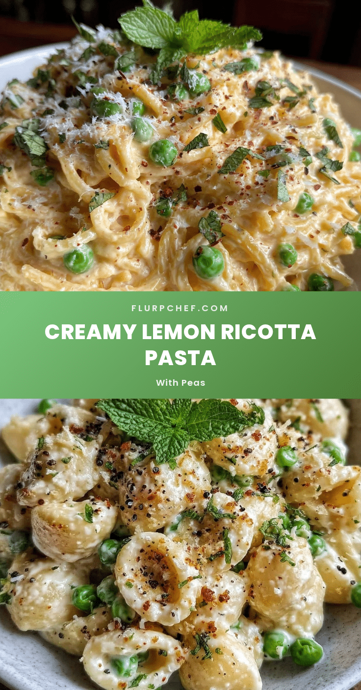 creamy lemon ricotta pasta recipe
