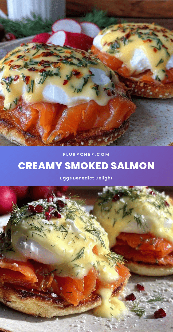 creamy smoked salmon eggs benedict recipe