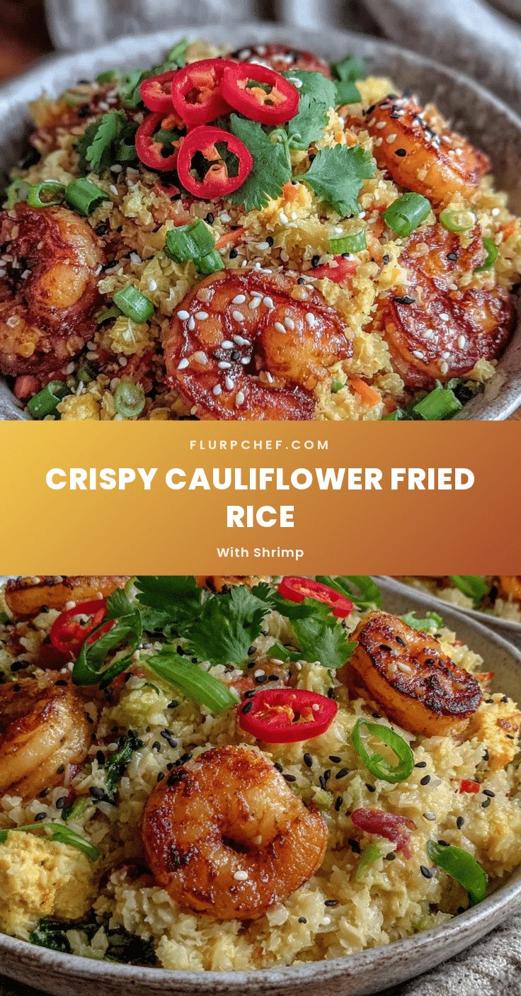 crispy cauliflower fried rice recipe
