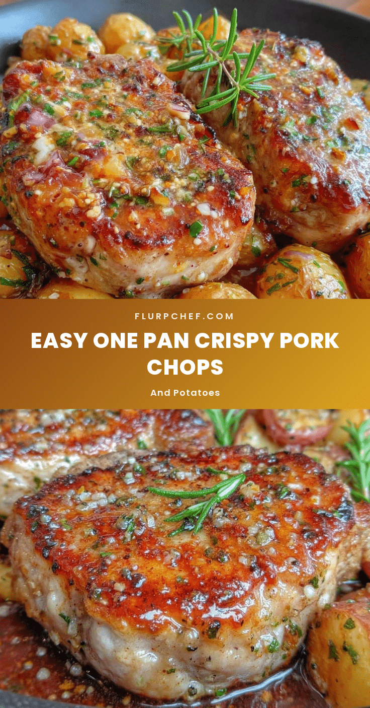 crispy one pan pork chops and potatoes recipe recipe