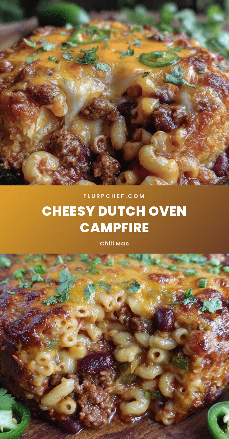 Dutch Oven Campfire Chili Mac recipe