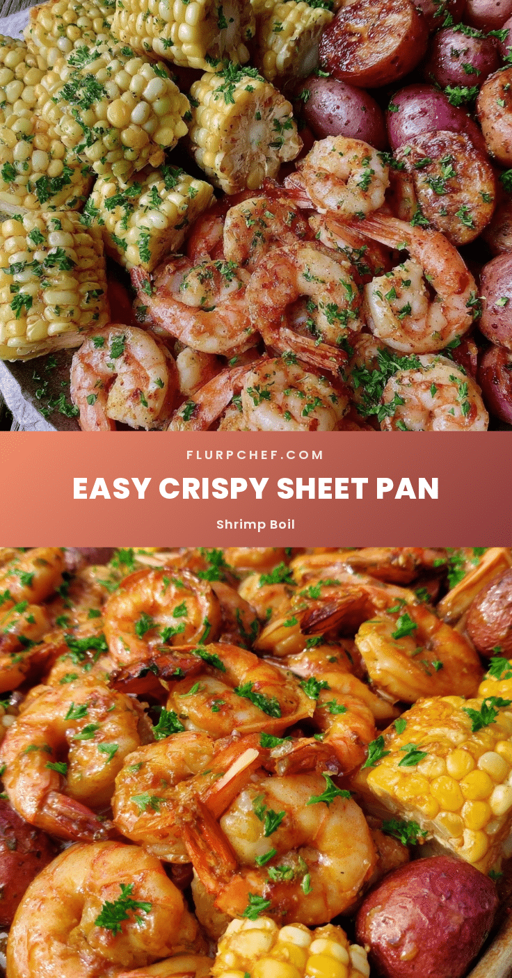 easy crispy sheet pan shrimp boil recipe