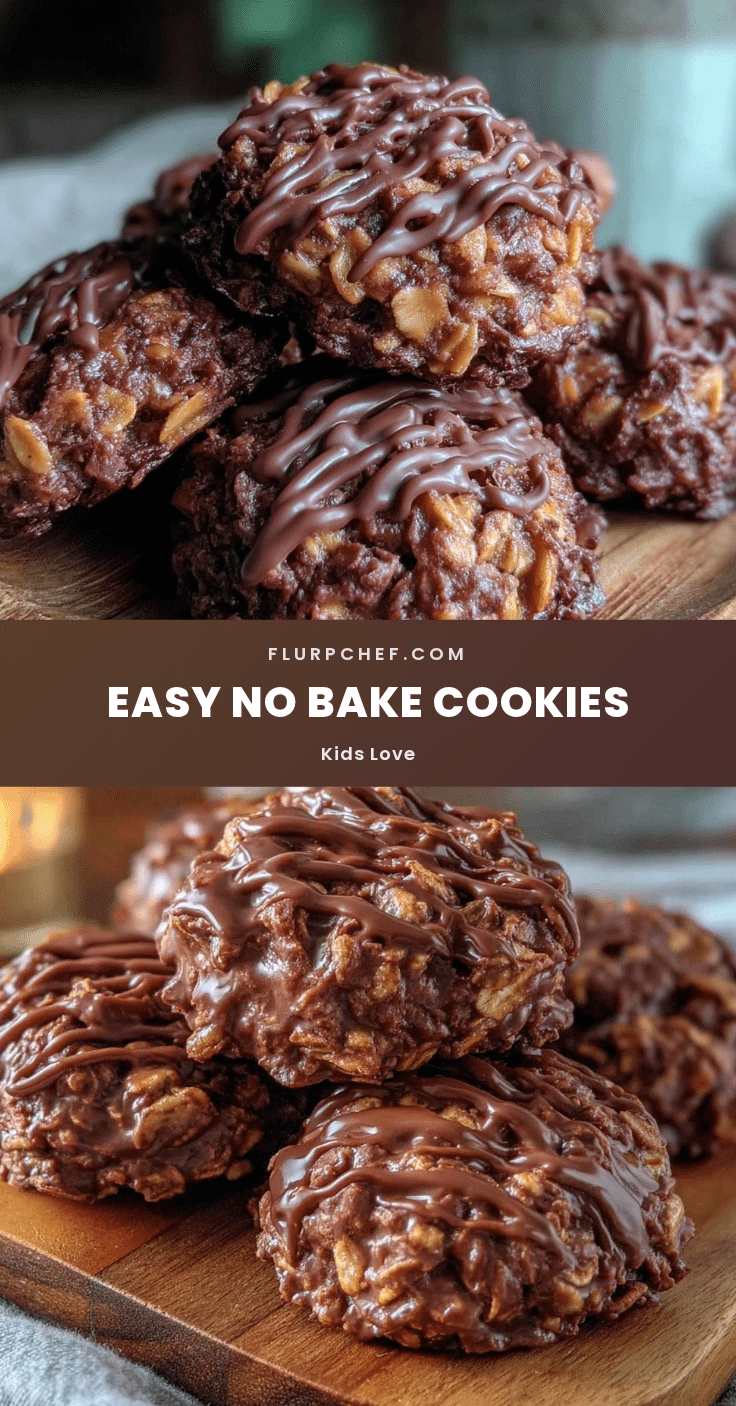 easy no bake cookies recipe