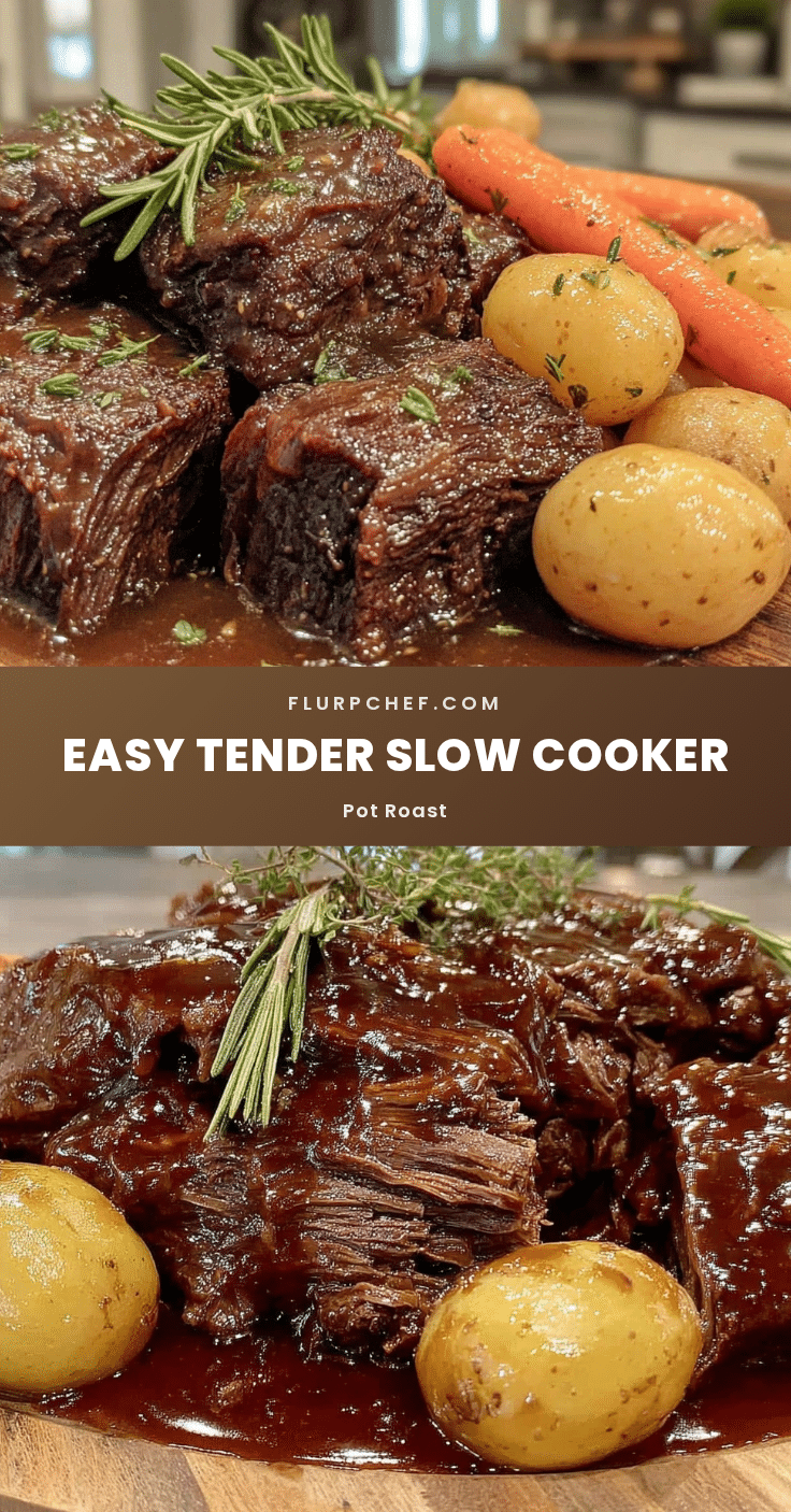 easy tender slow cooker pot roast recipe