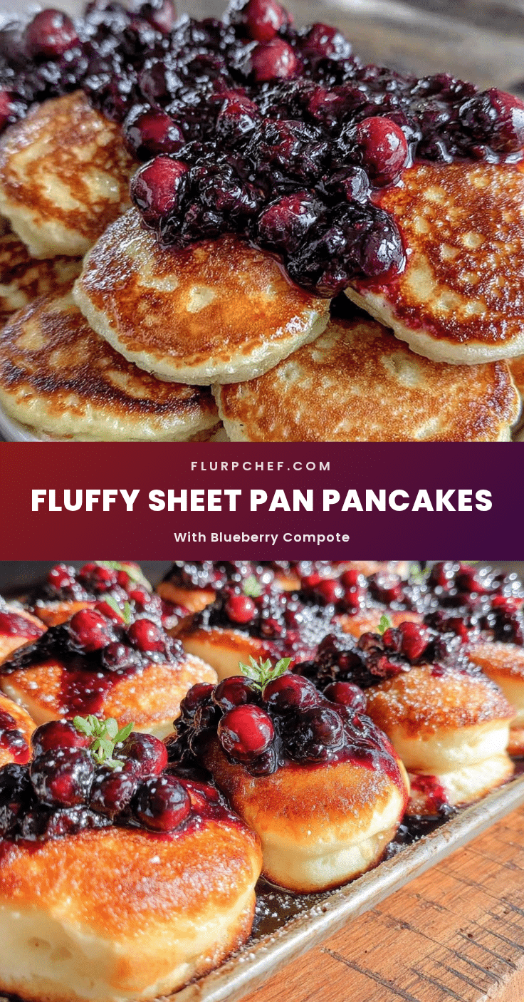fluffy sheet pan pancakes recipe