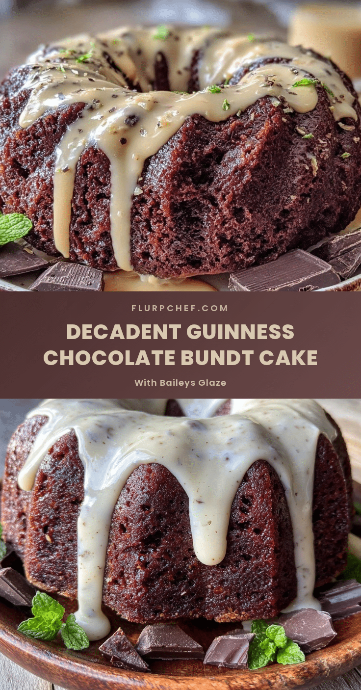Guinness Chocolate Bundt Cake recipe