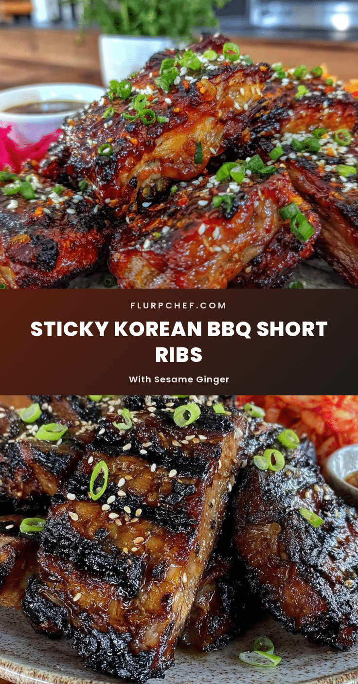Korean BBQ short ribs recipe