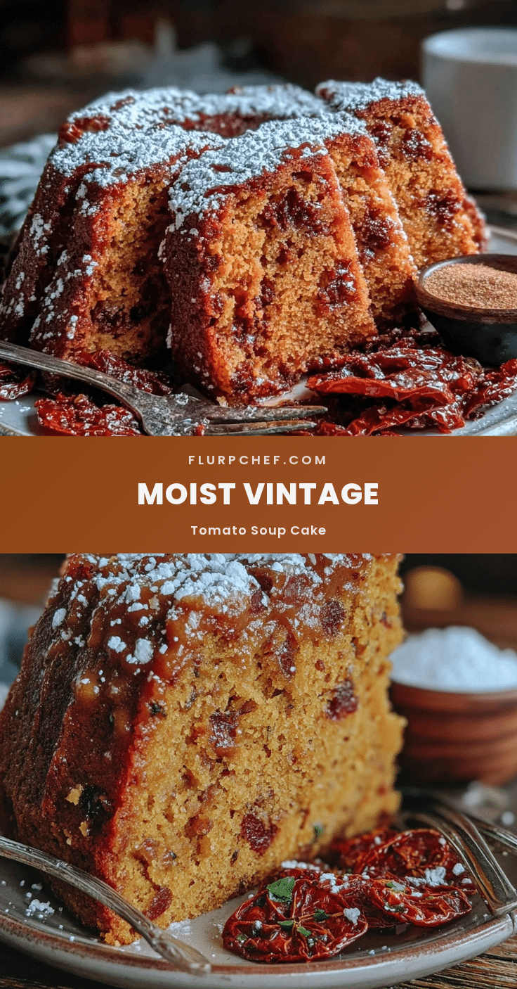 moist vintage tomato soup cake recipe