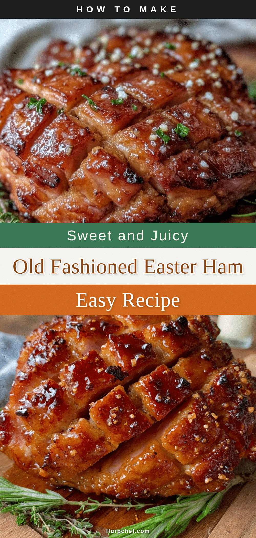 old fashioned glazed Easter ham recipe