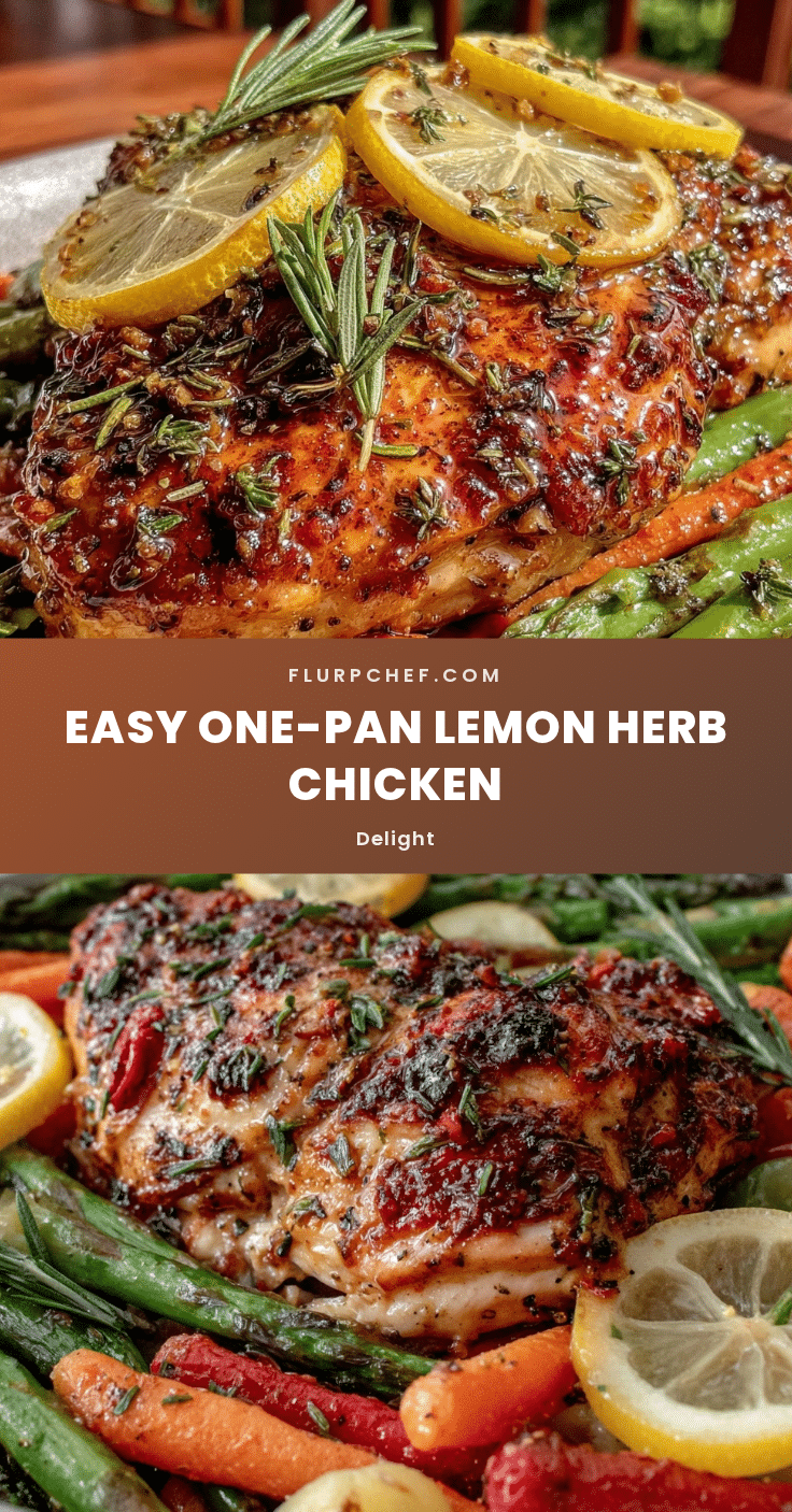 one-pan lemon herb chicken recipe
