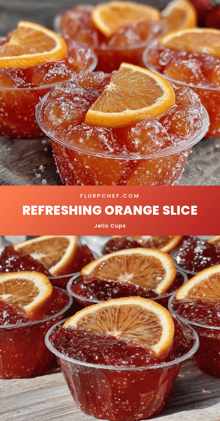 orange slice jello cups recipe