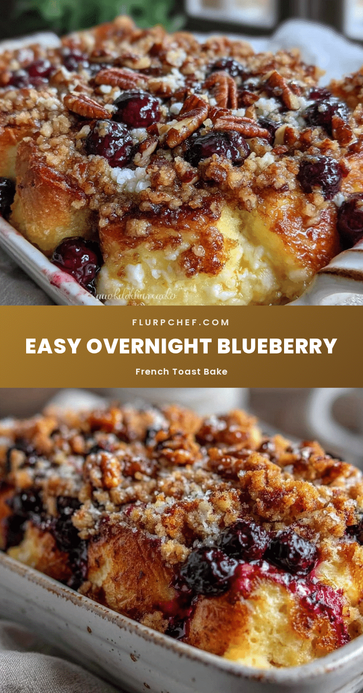overnight blueberry french toast bake recipe