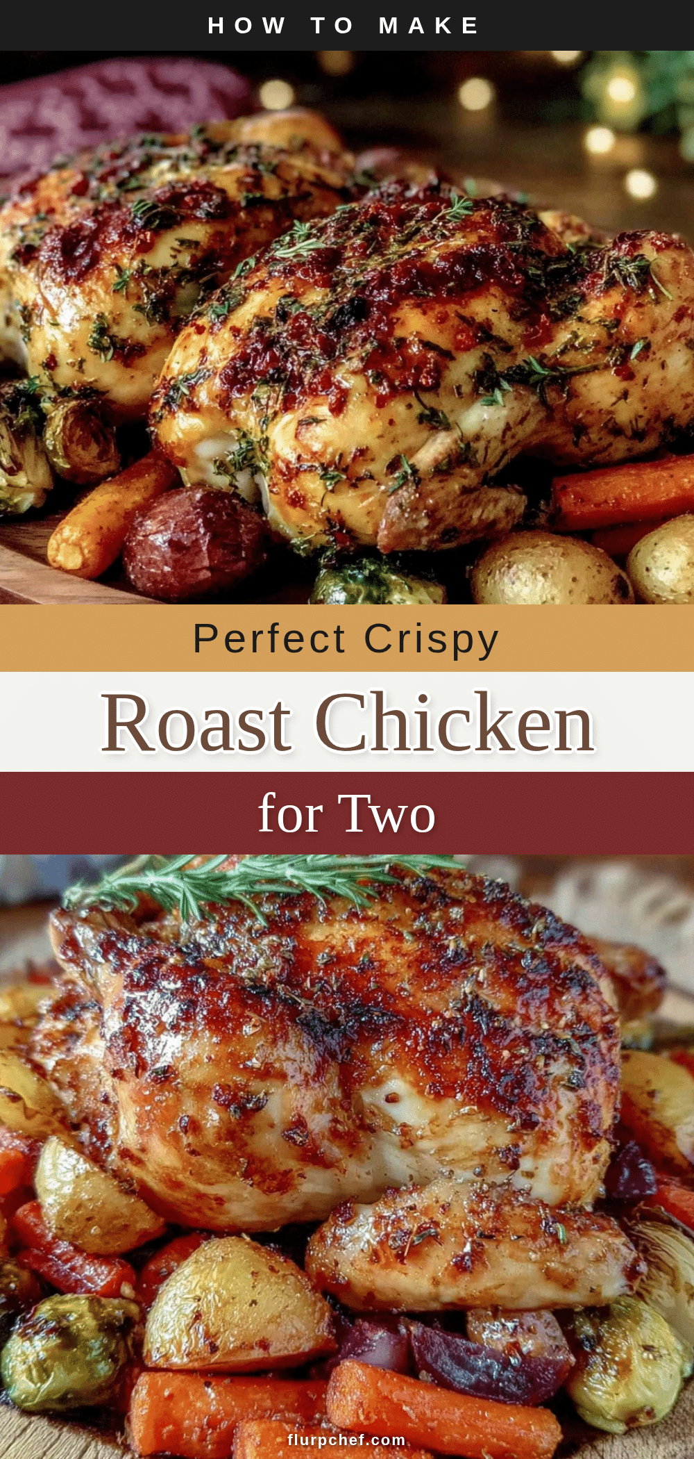 perfect crispy roast chicken for two recipe