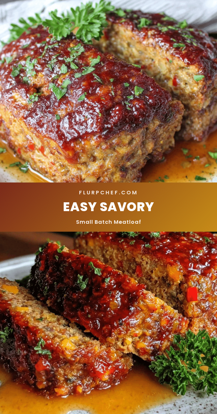 small batch meatloaf for two recipe
