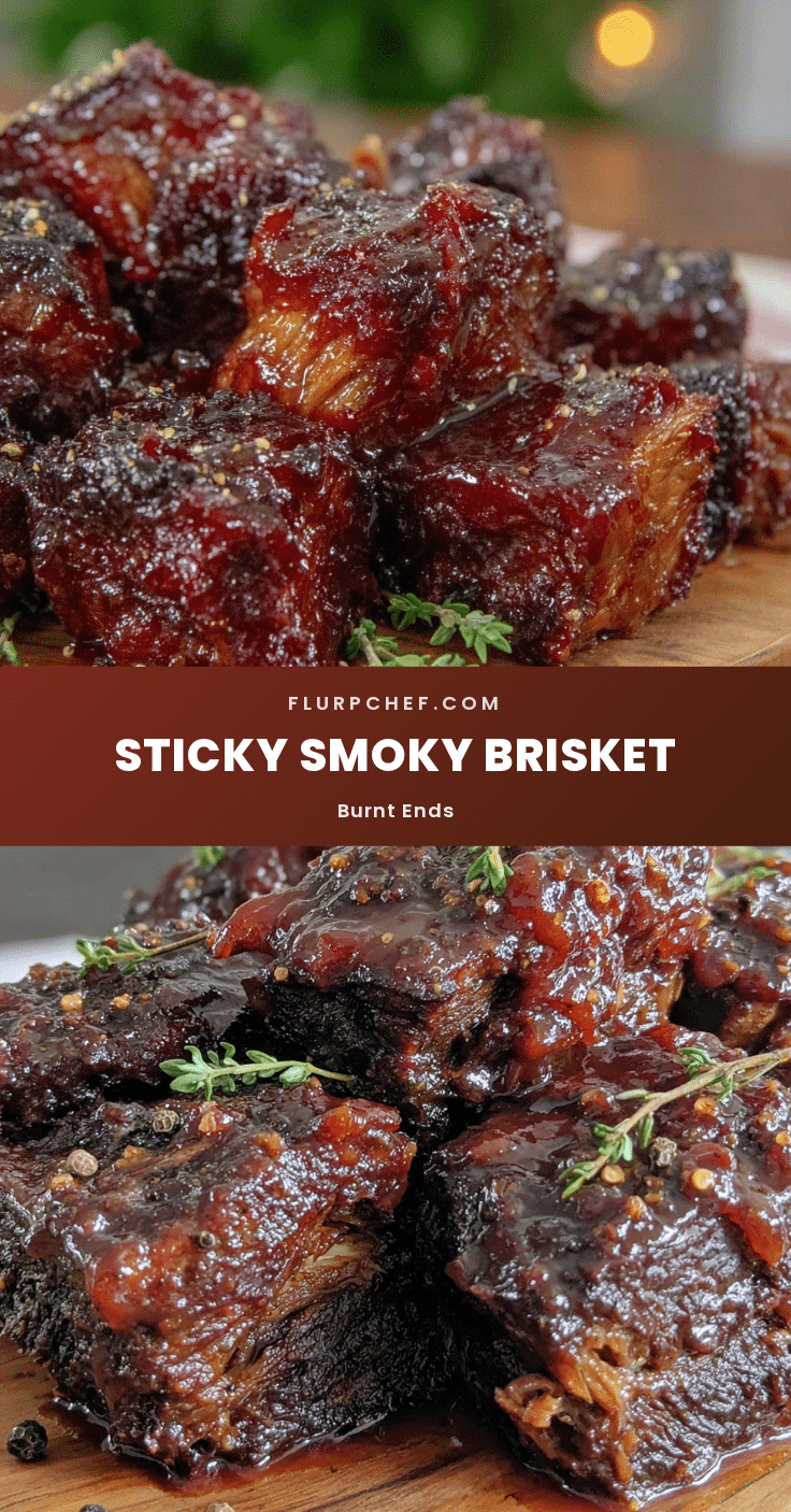smoked brisket burnt ends recipe