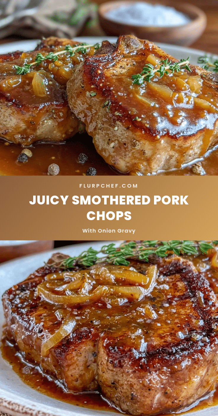 smothered pork chops recipe