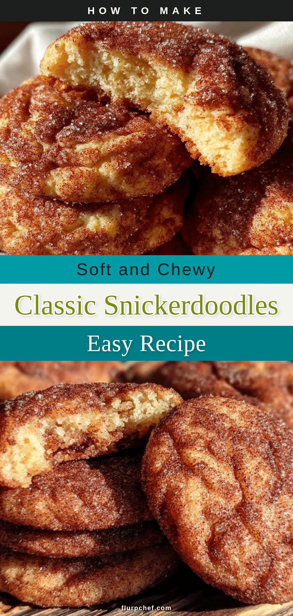 soft and chewy classic snickerdoodle cookies recipe
