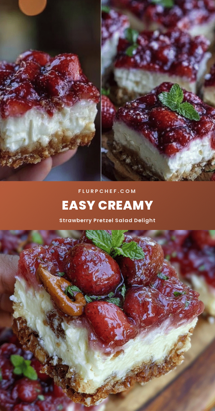 strawberry pretzel salad recipe