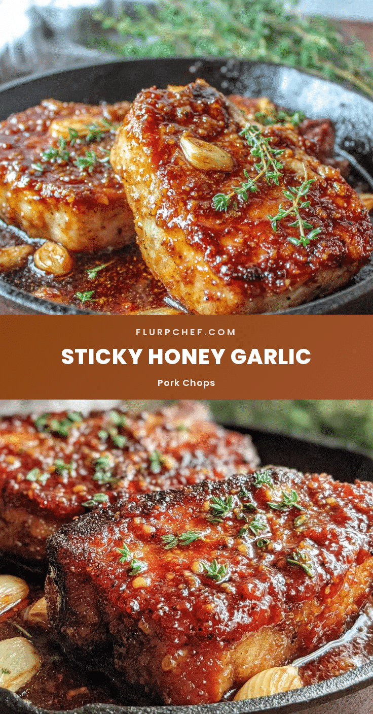 tender honey garlic pork chops recipe