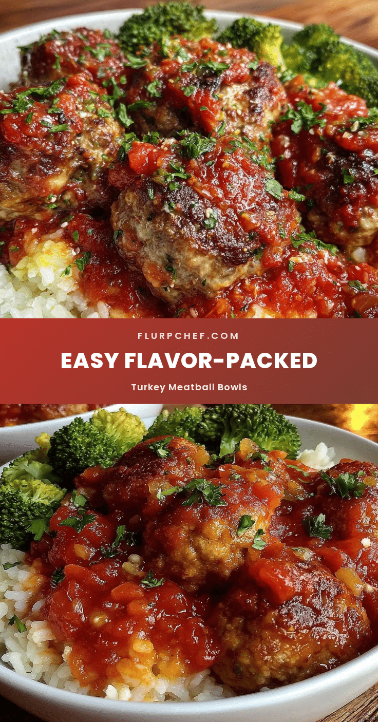 turkey meatball marinara meal prep bowls recipe