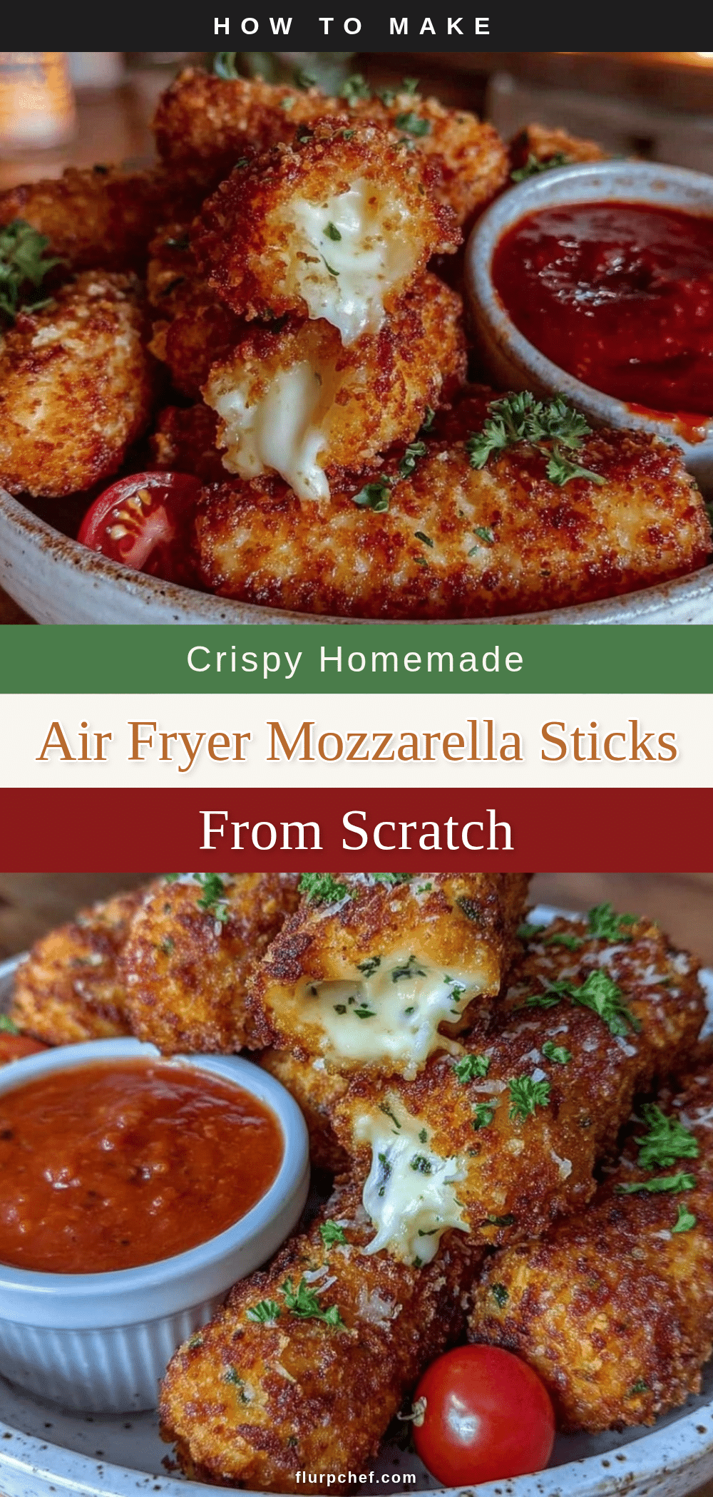 air fryer mozzarella sticks recipe
