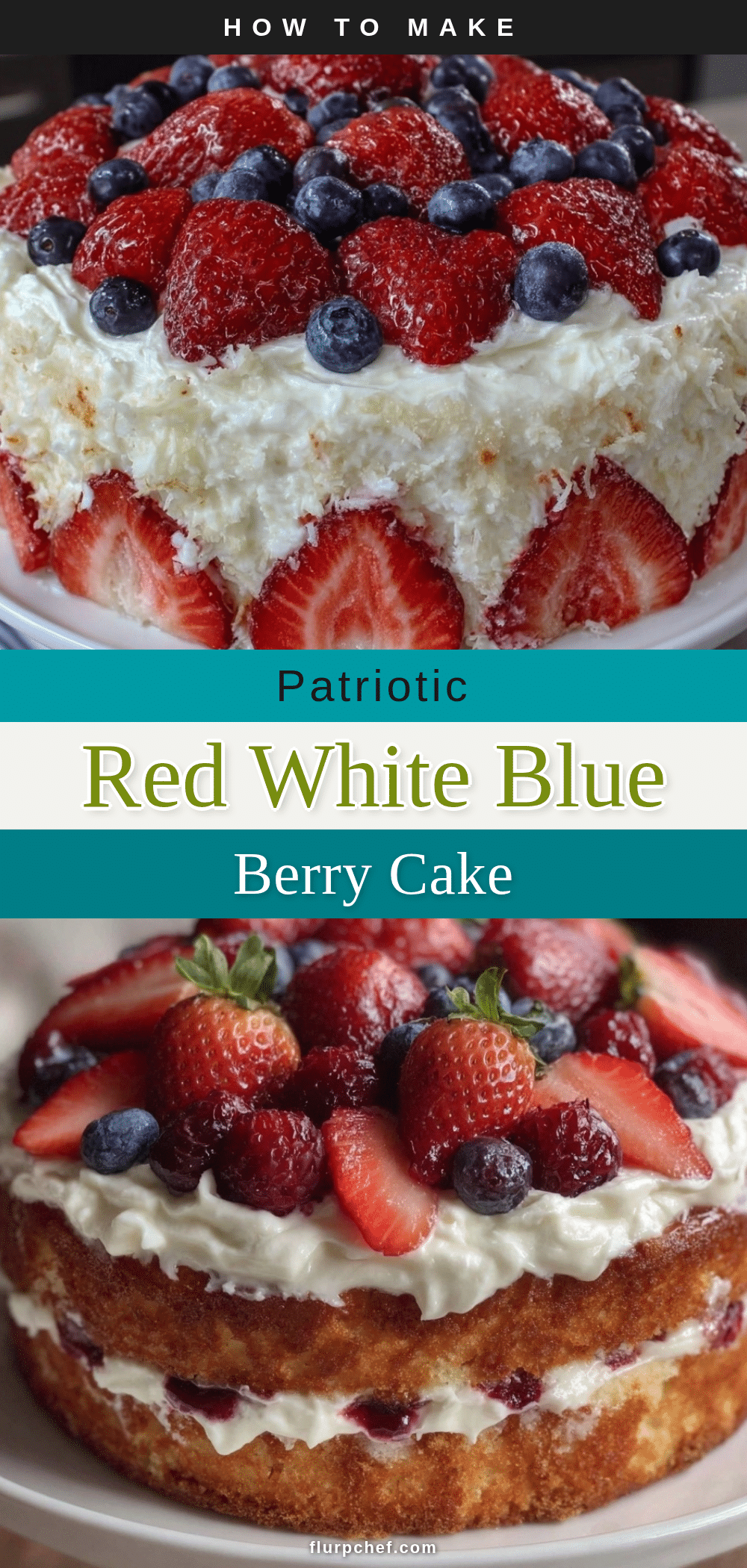american flag berry layer cake recipe
