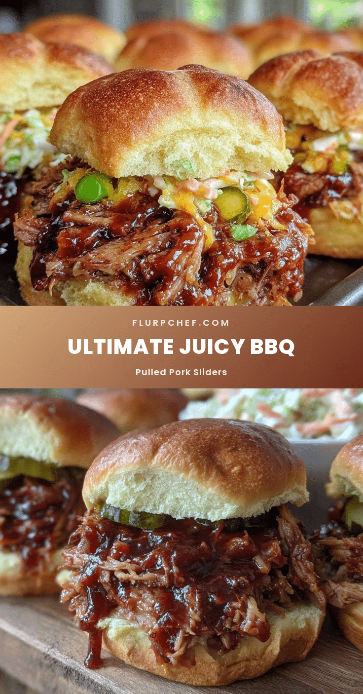 BBQ pulled pork sliders recipe