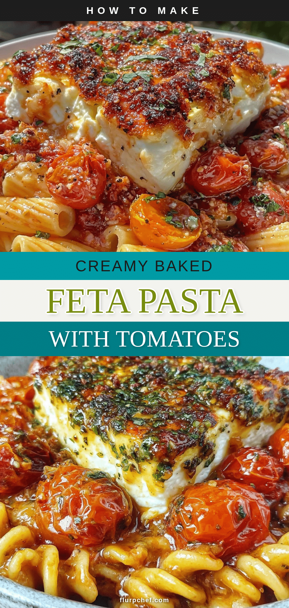 creamy baked feta pasta recipe
