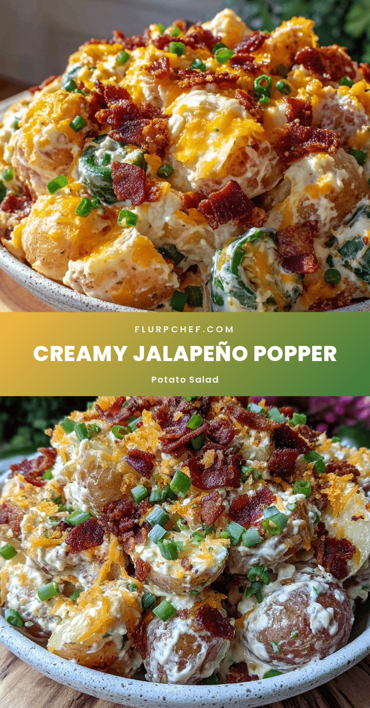 creamy jalapeño popper potato salad recipe