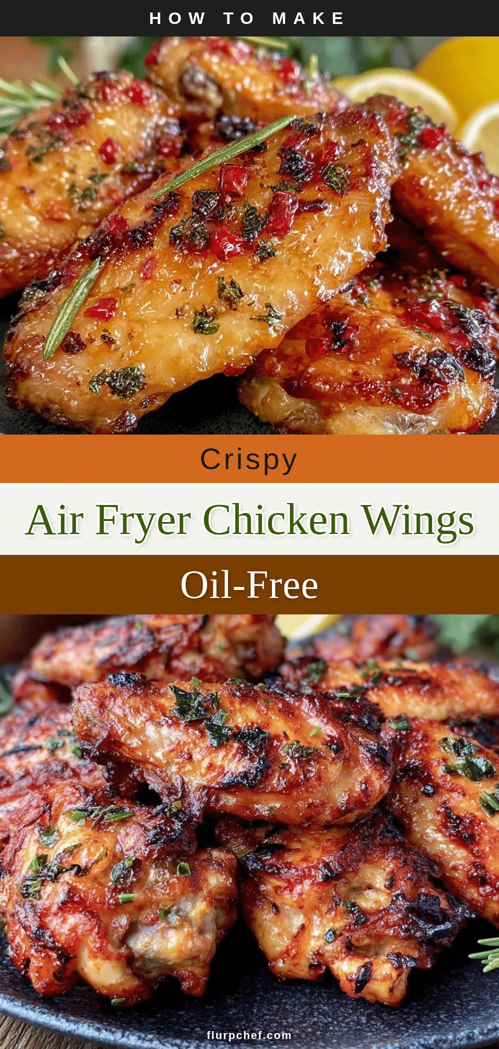 crispy air fryer chicken wings without oil recipe