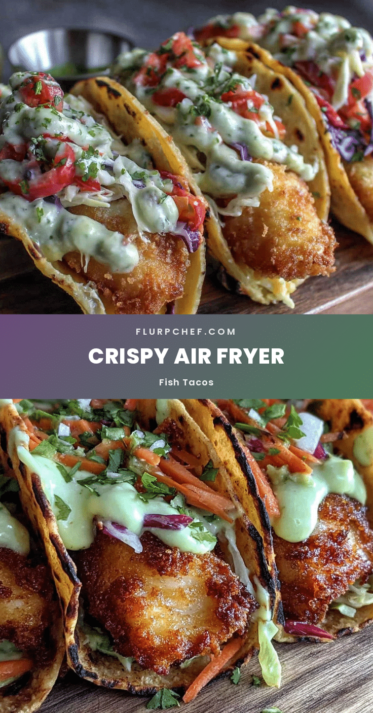 crispy air fryer fish tacos recipe