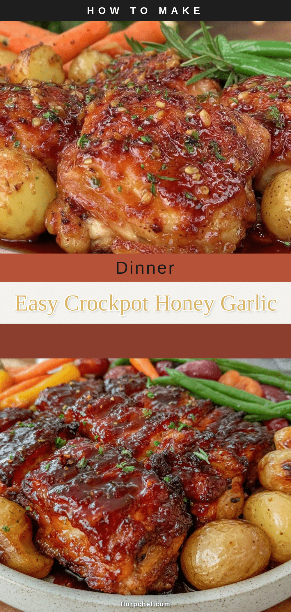 easy crockpot honey garlic chicken recipe