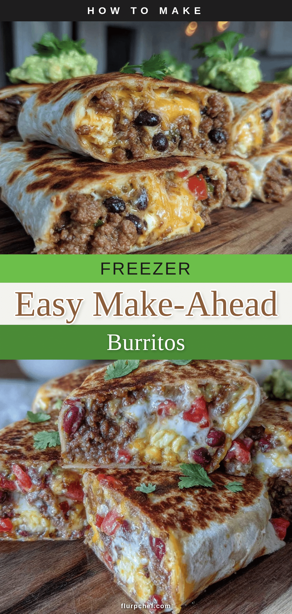 easy make-ahead freezer burritos recipe