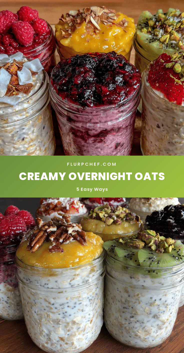 easy overnight oats without yogurt recipe