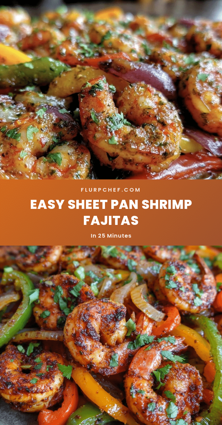 easy sheet pan shrimp fajitas recipe