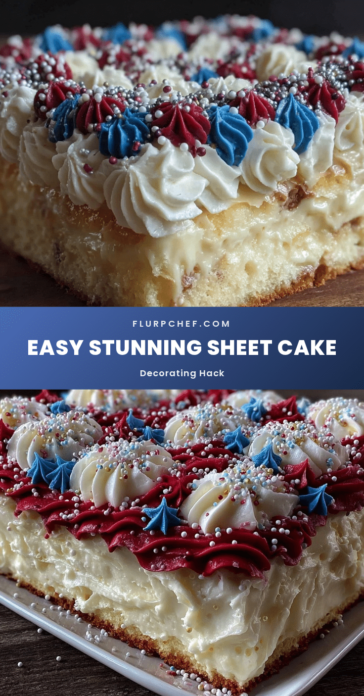 easy stunning sheet cake decorating hack recipe