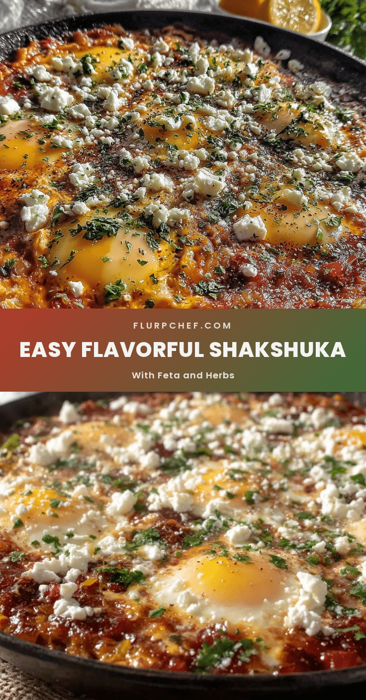 flavorful shakshuka with feta recipe