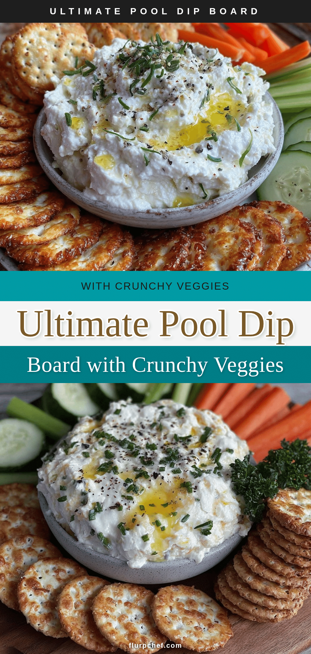 fresh pool dip board recipe