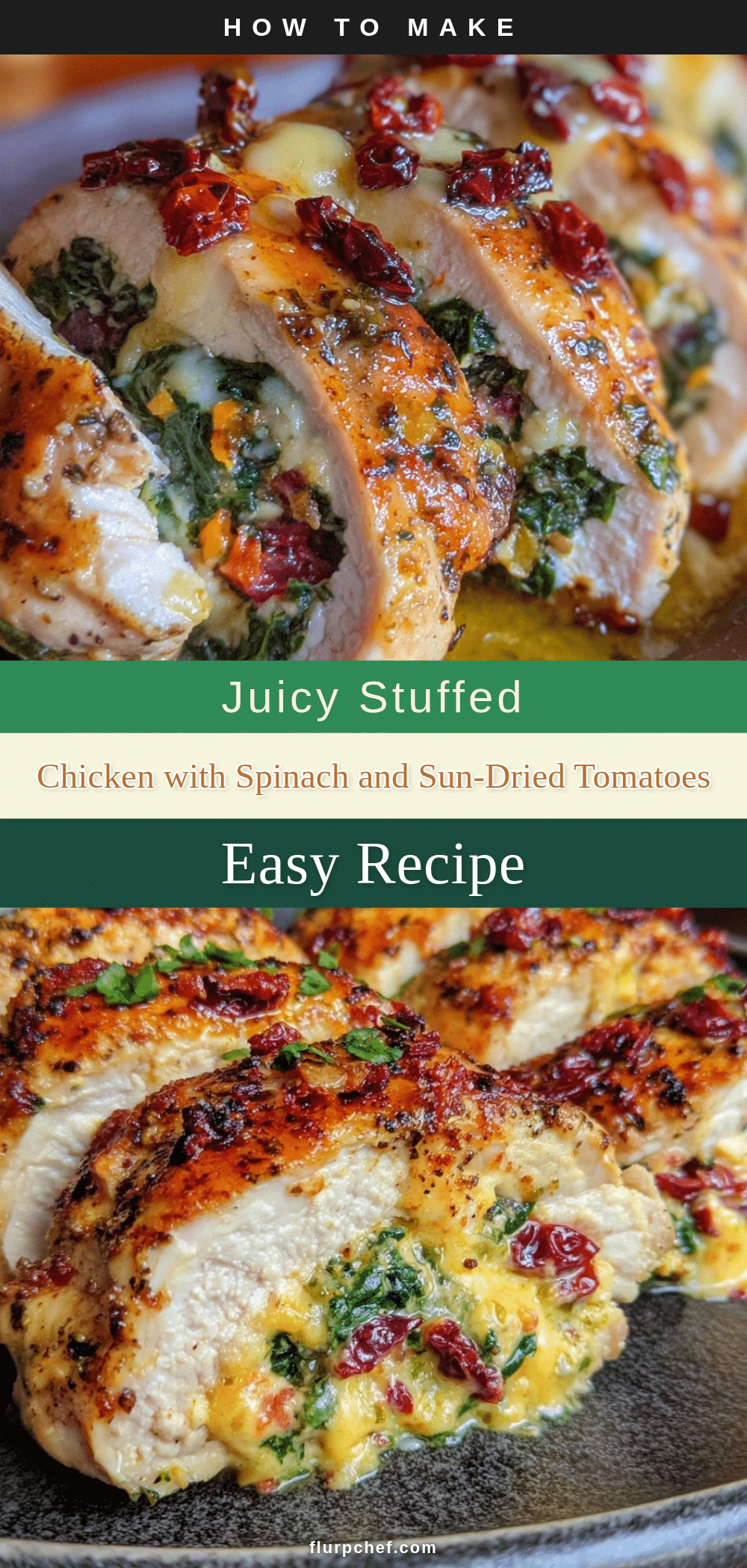 juicy stuffed chicken breast recipe