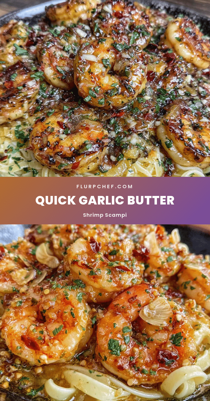 Quick Garlic Butter Shrimp Scampi recipe