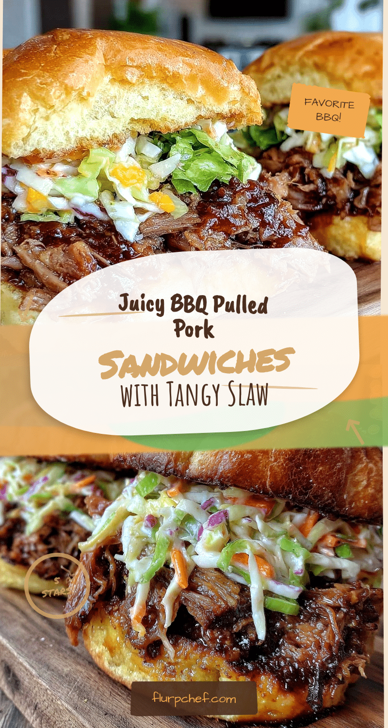 BBQ pulled pork sandwiches recipe