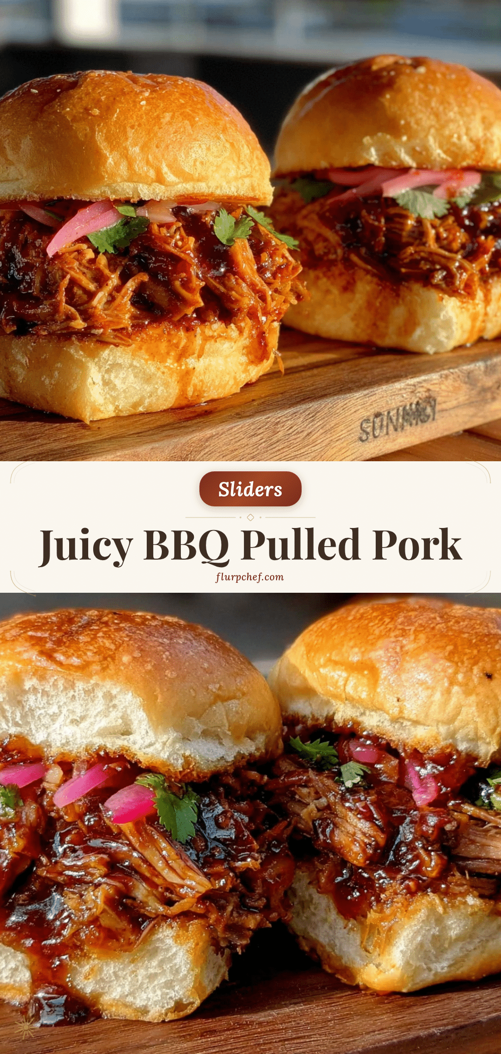BBQ pulled pork sliders recipe
