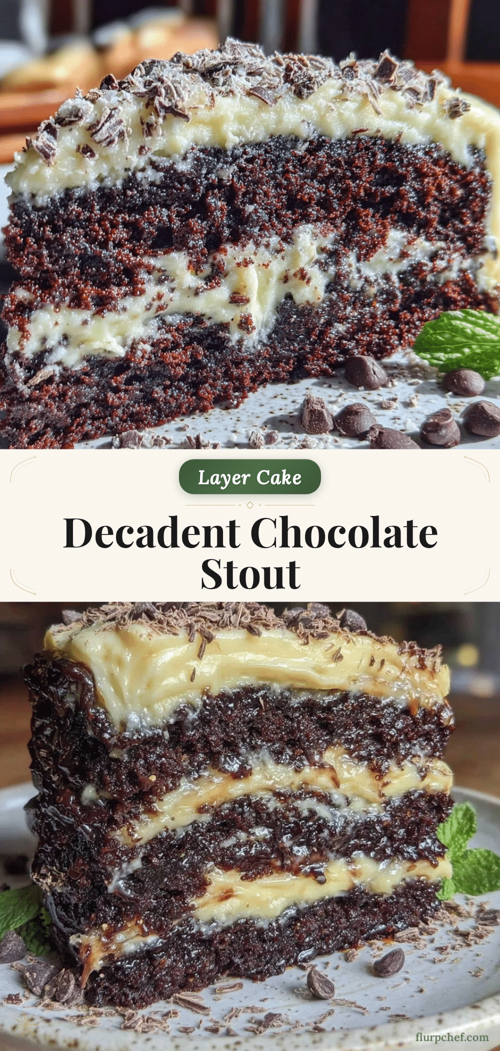 chocolate stout layer cake recipe