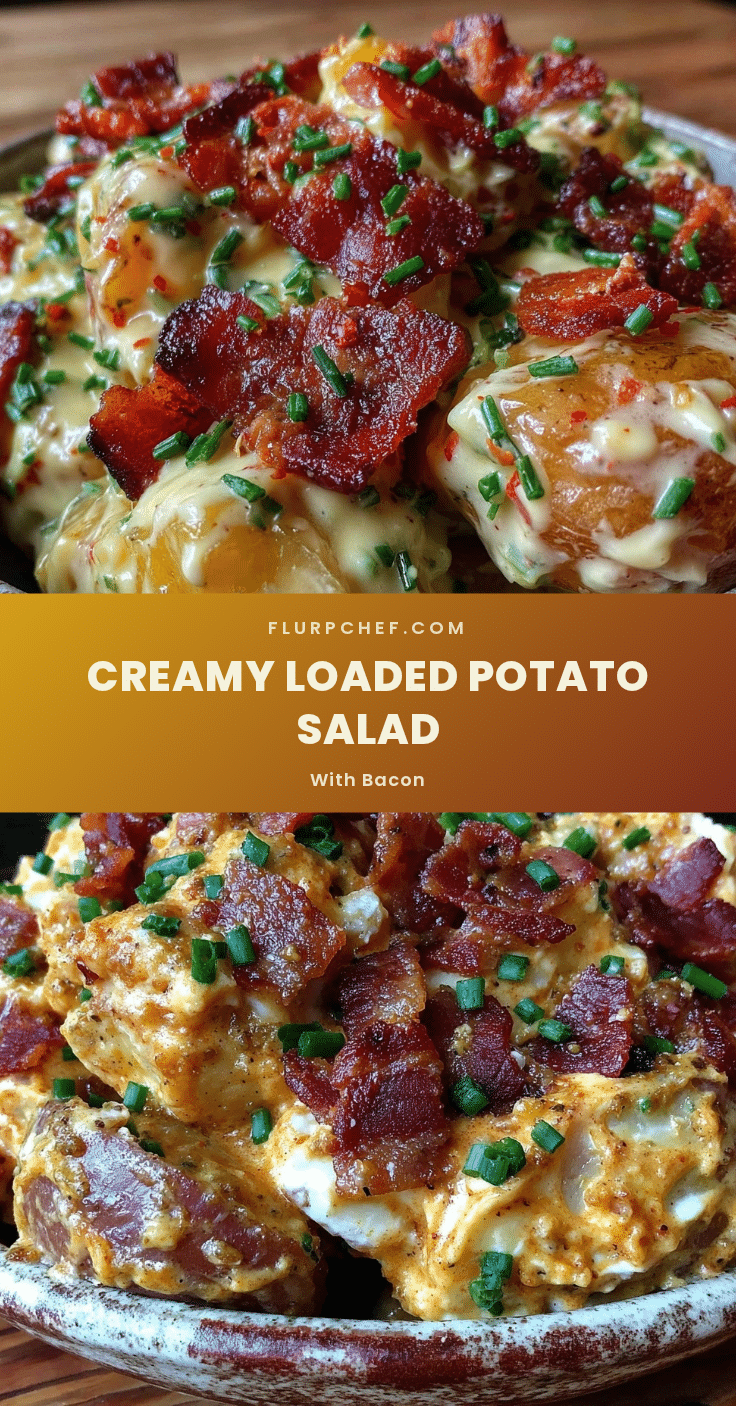 creamy loaded potato salad recipe