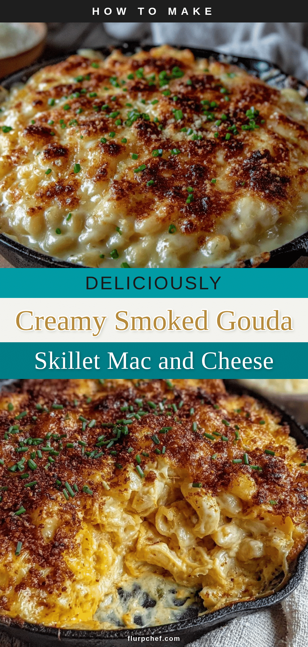 creamy smoked gouda skillet mac and cheese recipe