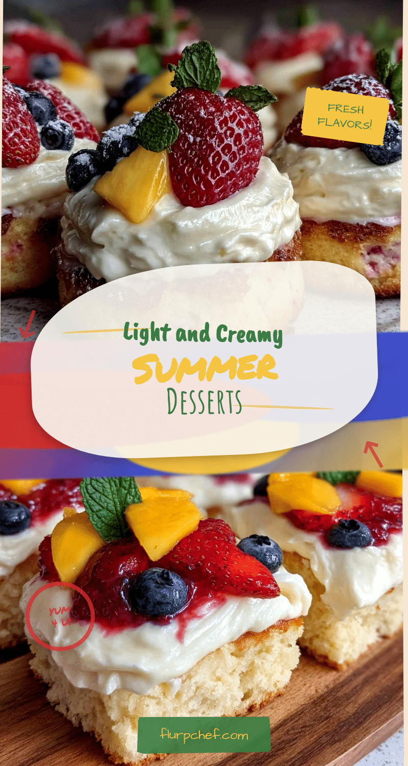 creamy summer dessert recipe